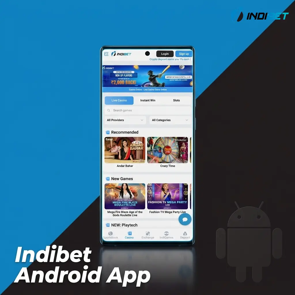 Indibet Android app APK download and installation guide for Android 5.0 or higher devices with 40MB storage